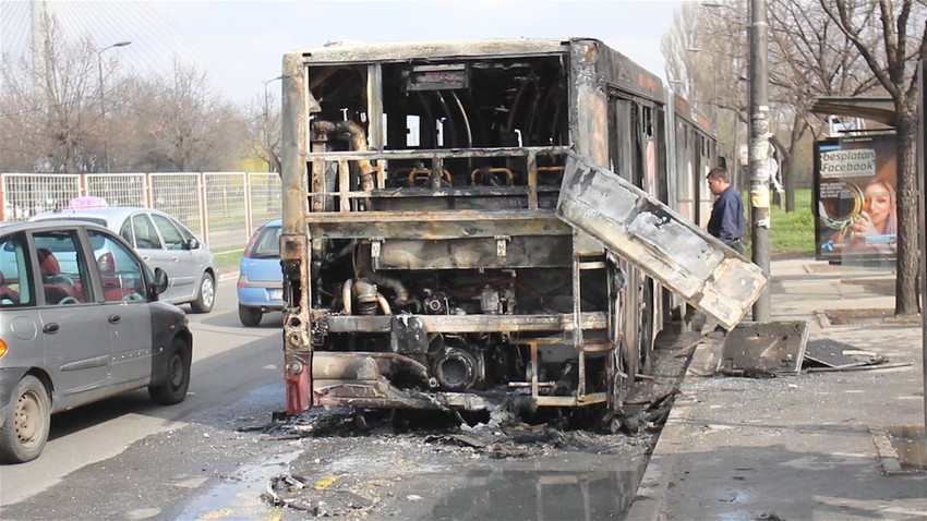 Autobusi se zapale češće zimi nego leti
