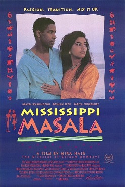 "Mississippi Masala". Plakat filmu