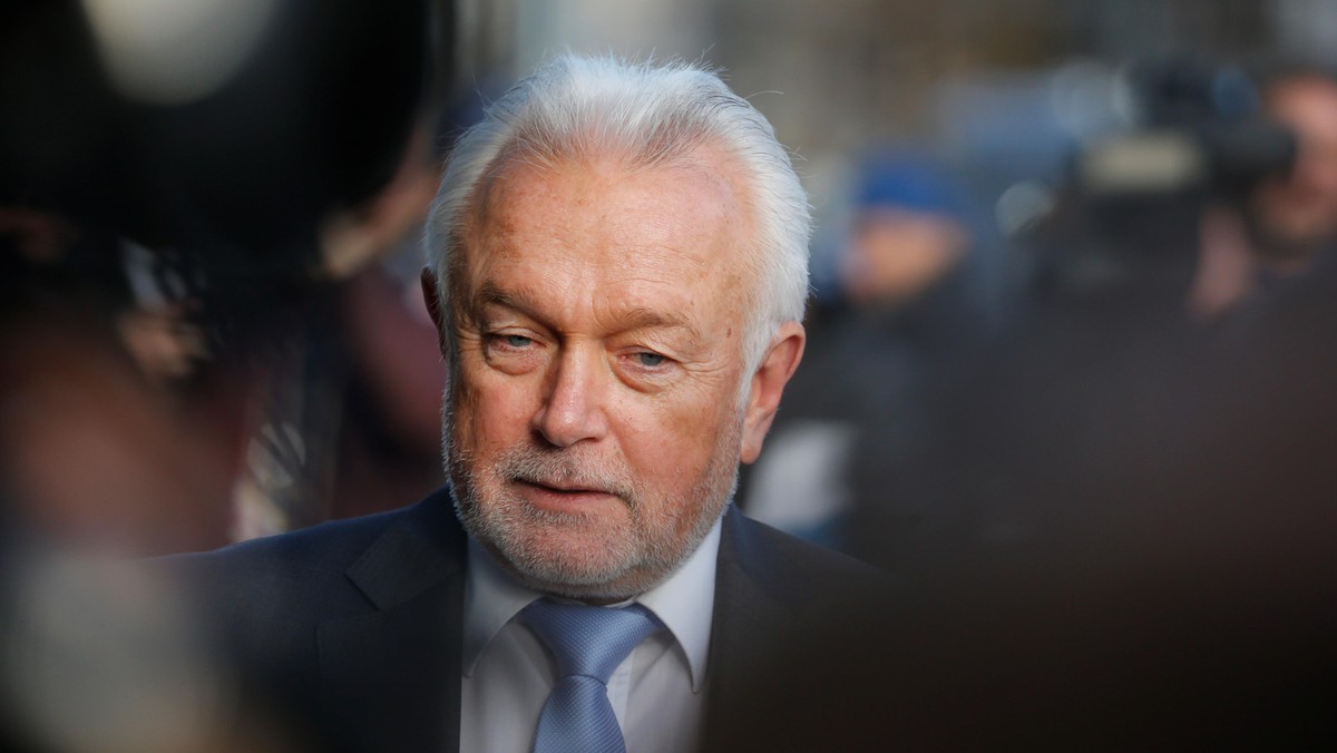 Wolfgang Kubicki of Free Democratic Party arrives at Christian Democratic Union (CDU) headquarters i