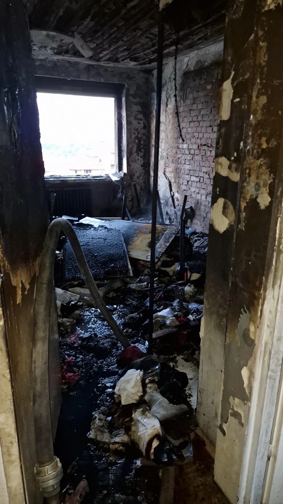 Izgoreo stan na Voždovcu