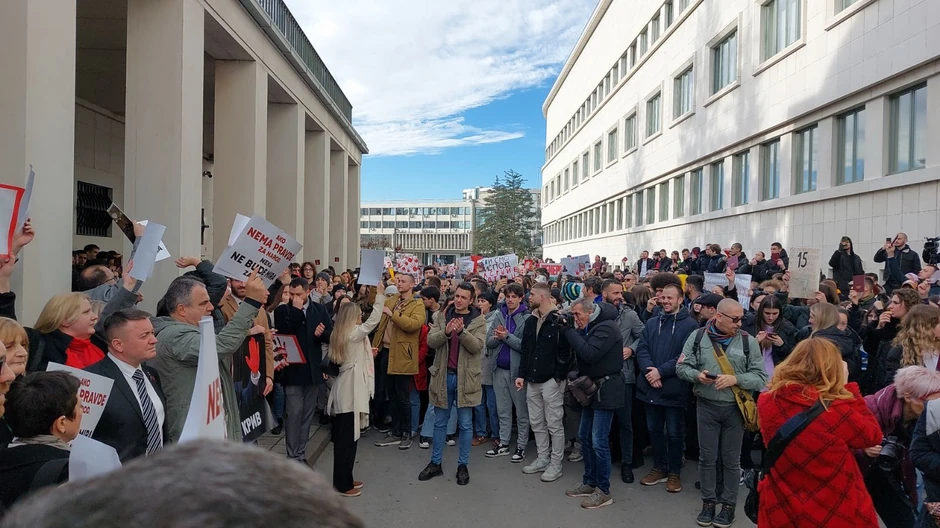 Studentski protest u Novom Sadu
