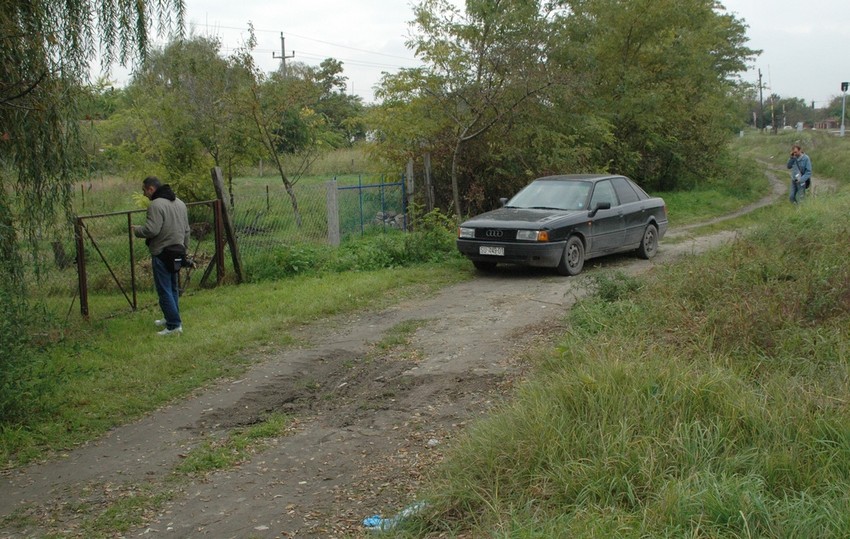 Mesto zločina snimljeno 8. oktobra 2010. godine