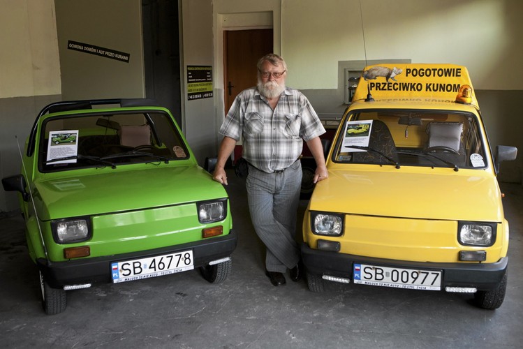 Antoni Przychodzień i jego muzeum maluchów w Bielsku-Białej