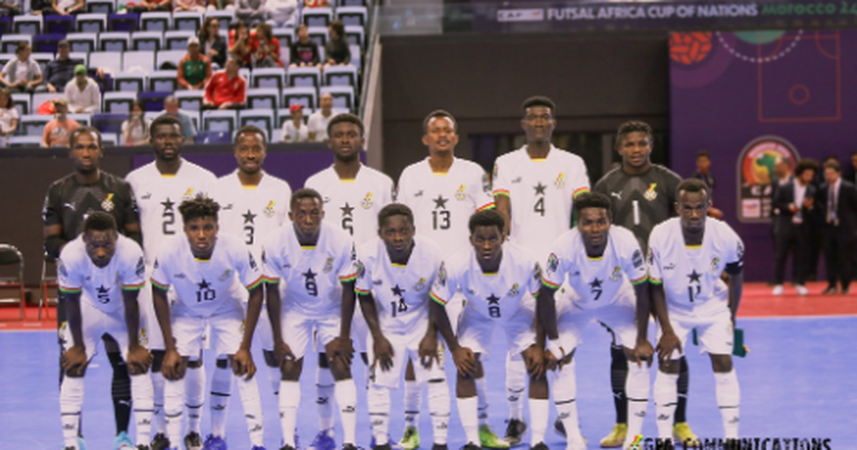 Ghana eliminated from Futsal AFCON after three defeats and 24 goals conceded