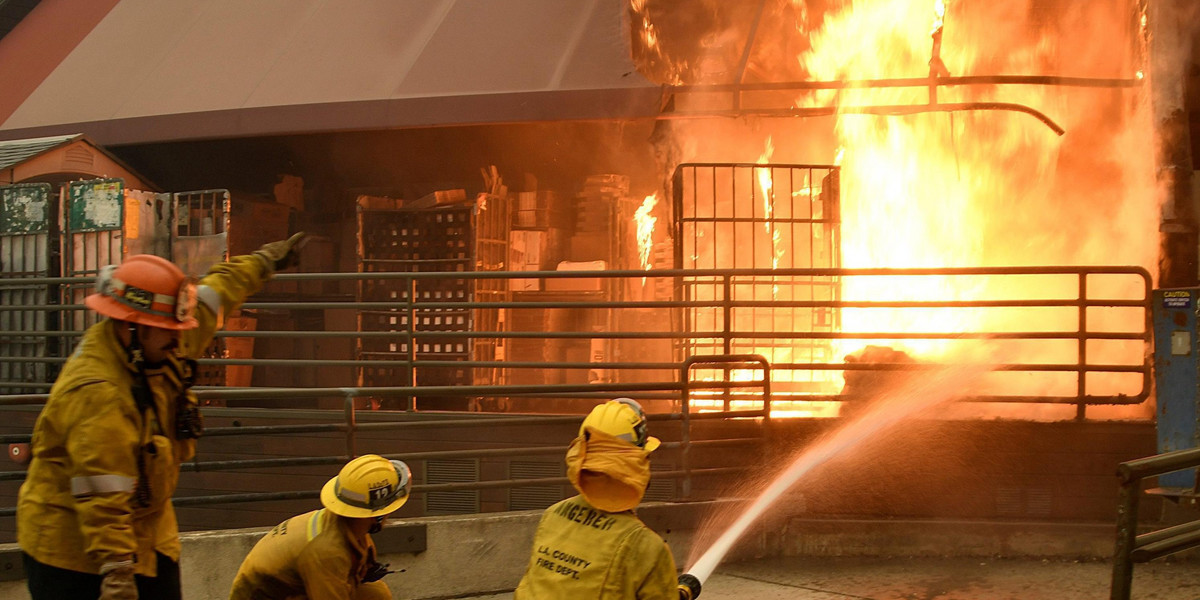 Rośnie liczna ofiar pożarów w Kalifornii