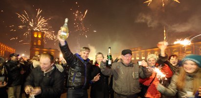 Tona fajerwerków w Manufakturze