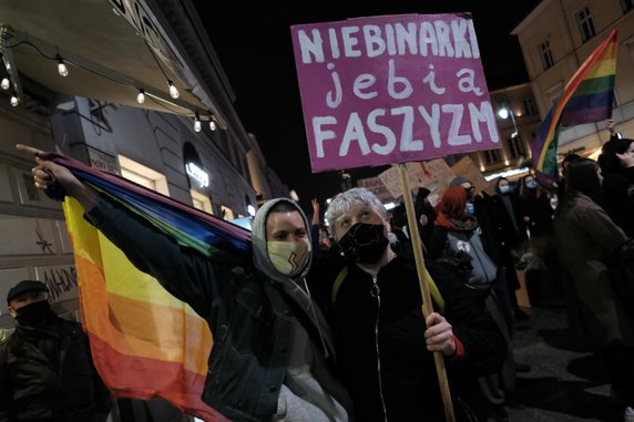 Protesty w Warszawie 29 października