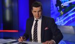 Michał Rachoń pojawił się na antenie innej telewizji. Z siedziby TVP połączył się z... żoną