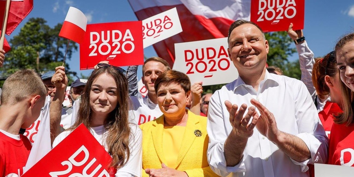 Andrzej Duda najczęściej pokazywany w TVP