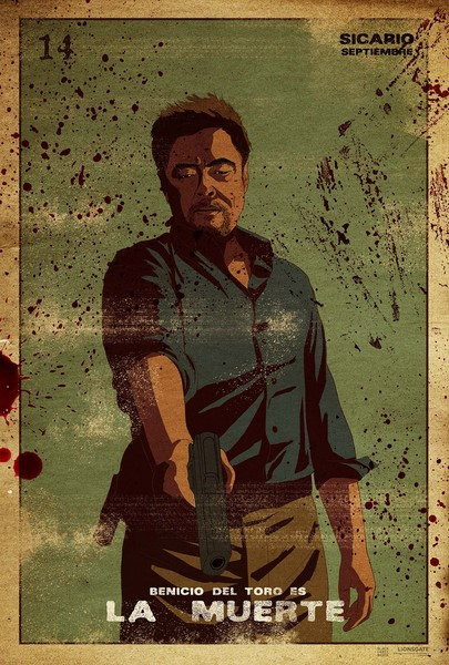 "Sicario": karty do gry promujące film