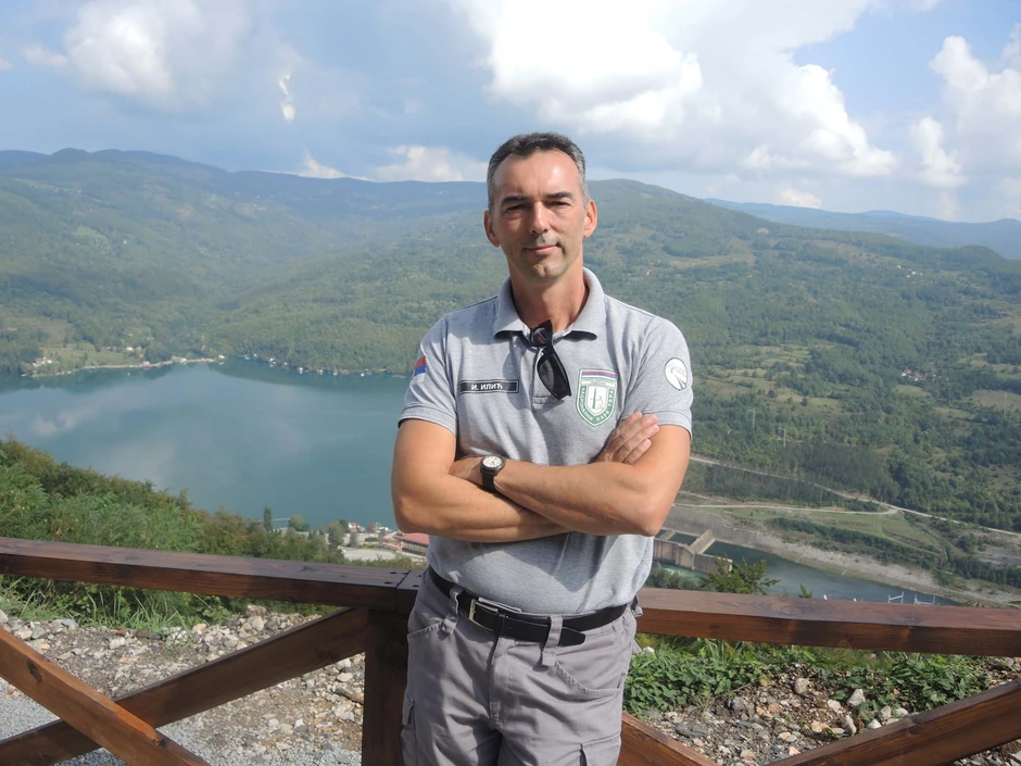 Ivan Ilić, šef Službe čuvara NP Tara
