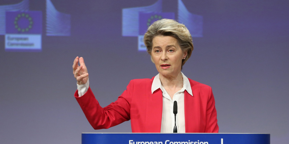 Ursula von der Leyen chce wprowadzenia europejskiej pensji minimalnej 