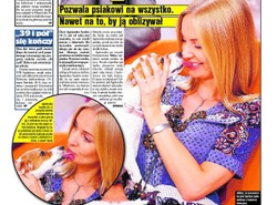 Zobacz gorący pocałunek Agnieszki Szulim