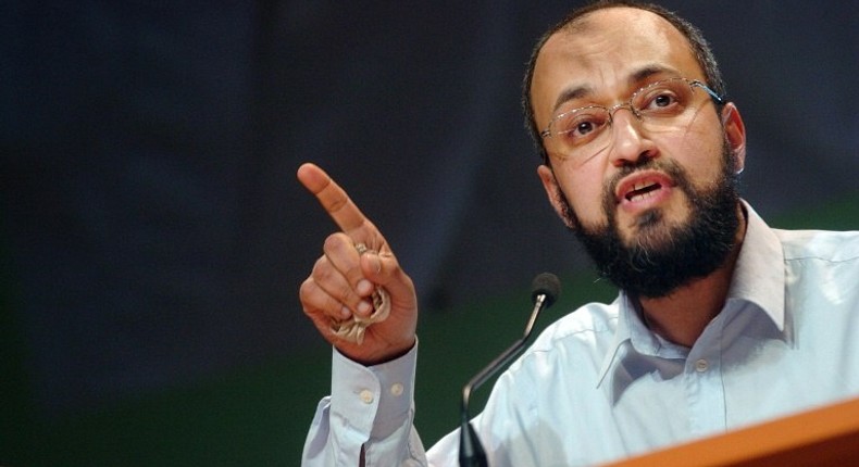 Swiss Islamist preacher Hani Ramadan, seen in 2007, is the grandson of the founder of Egypt's radical Muslim Brotherhood group