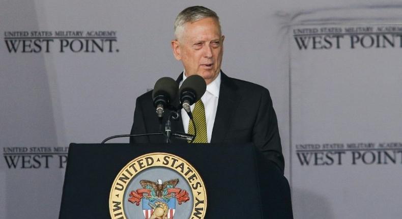 Pentagon chief Jim Mattis has called North Korean regime's weapons program a 'clear and present danger' to all