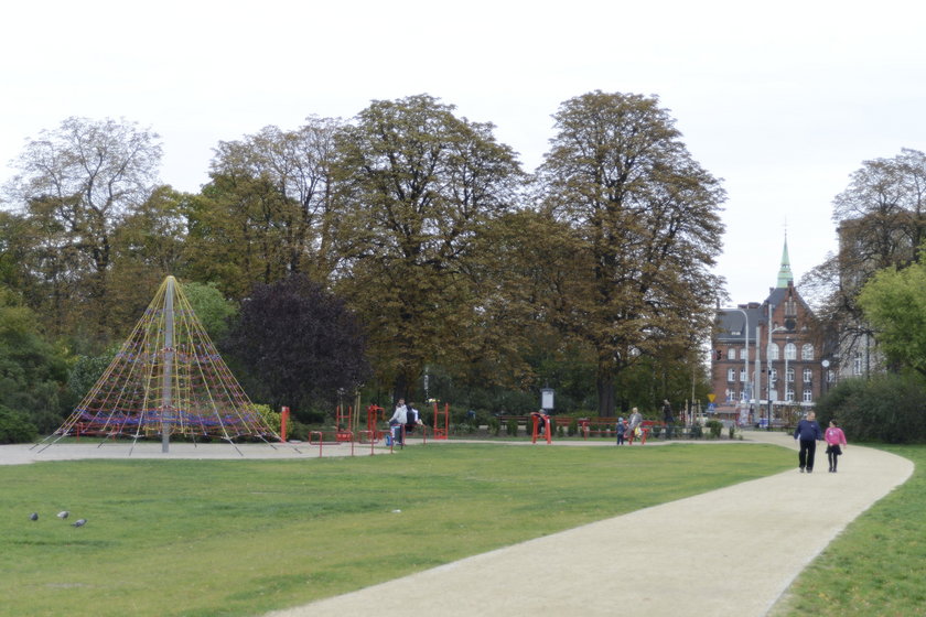 Park Staszica na wrocławskim Nadodrzu