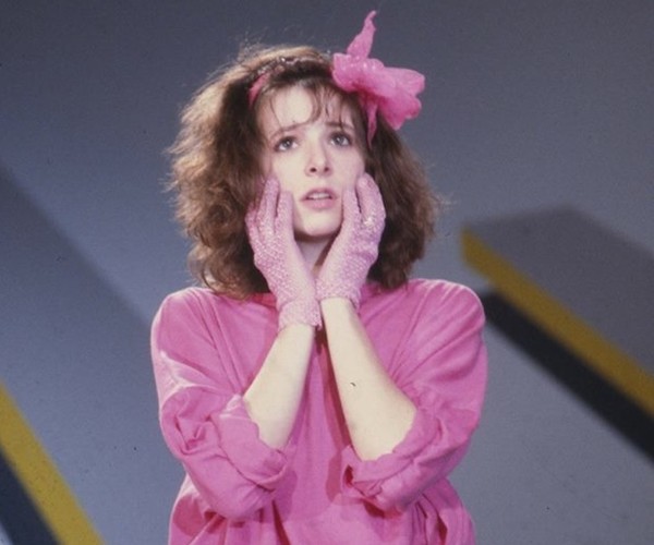 Mylene Farmer z początków kariery (1984 roku)