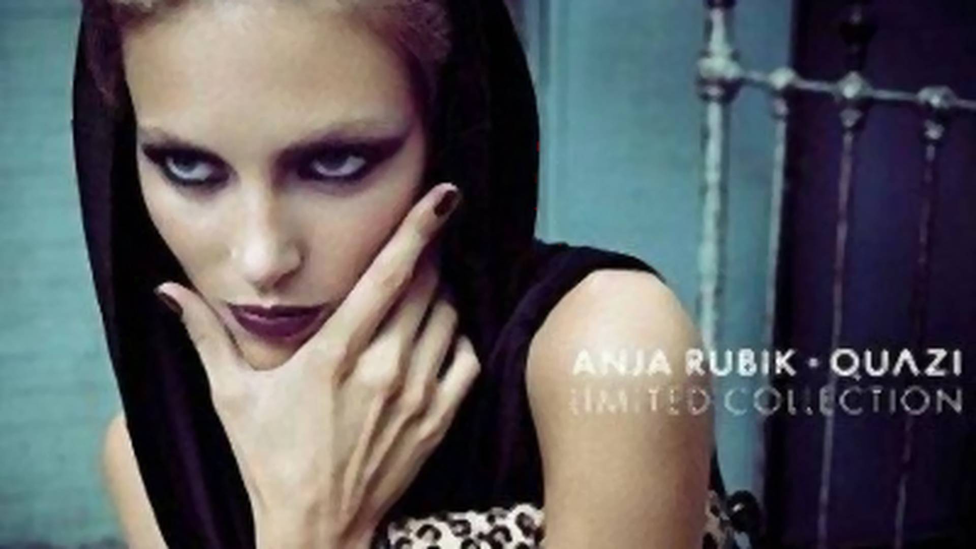 Drapieżna Anja Rubik: kolekcja Quazi na jesień i zimę 2010/2011