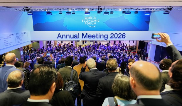 Učesnici Svetskog ekonomskog foruma u Davosu 21. januara čekaju dolazak Donalda Trampa 