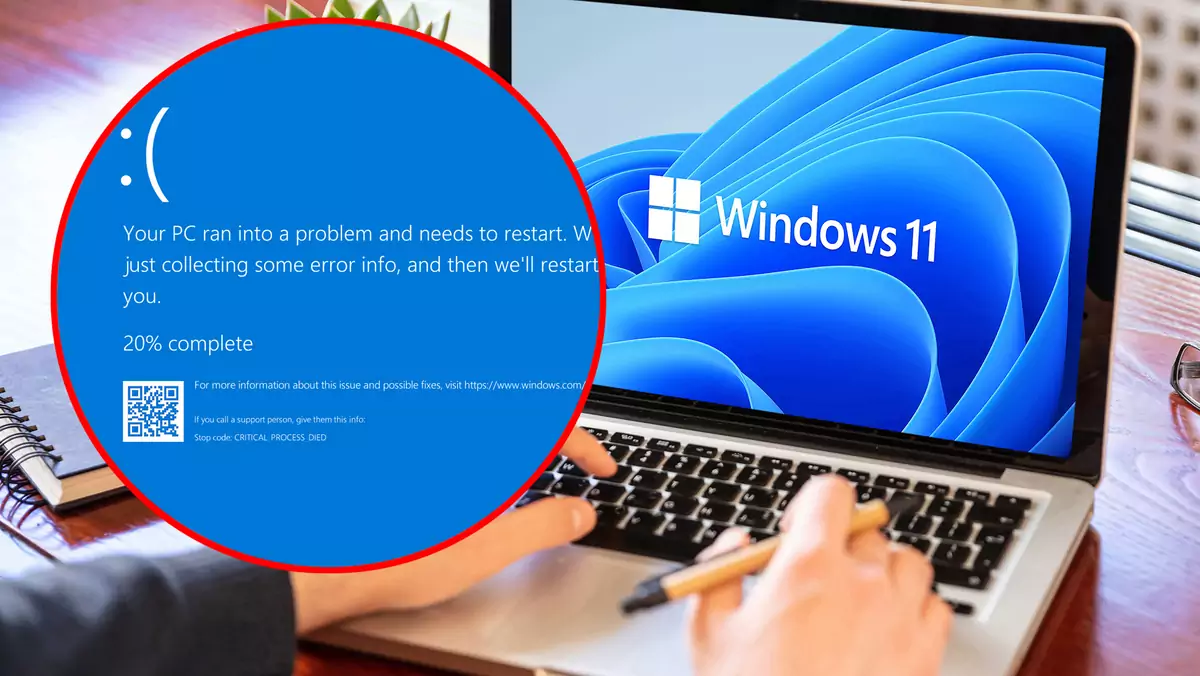 BSOD po aktualizacji Windows 11
