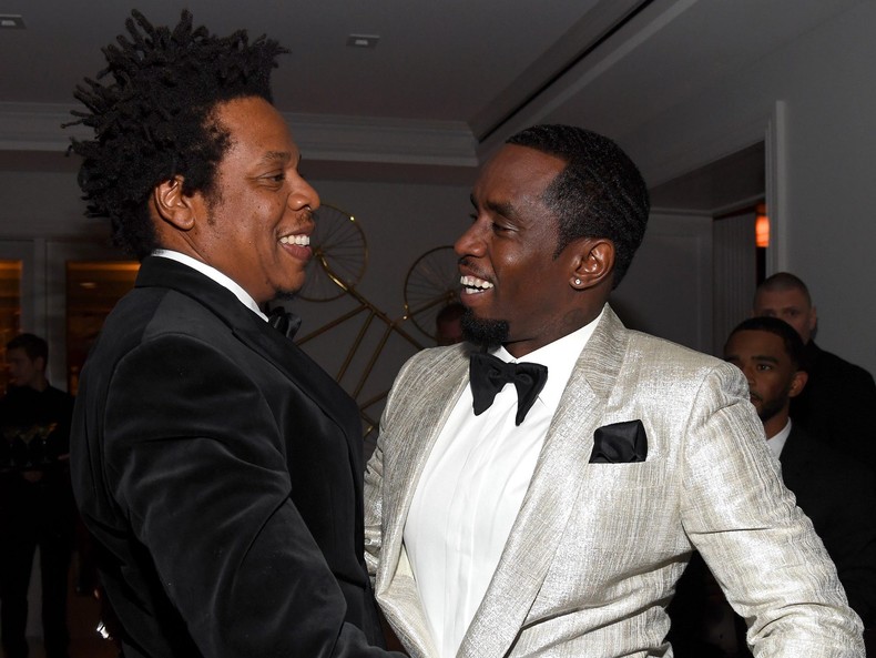 Jay-Z and Diddy in 2019. Getty/Kevin Mazur