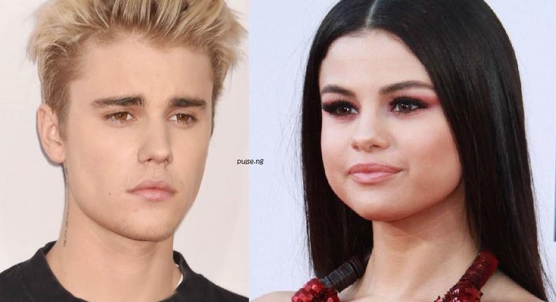 Justin Bieber and Selena Gomez