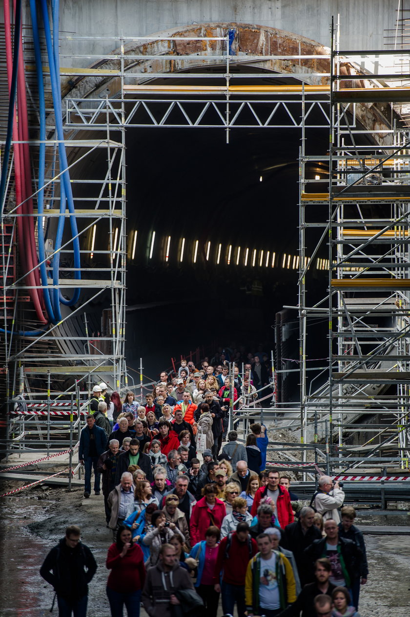 Dzień otwarty na budowie tunelu pod Martwą Wisłą