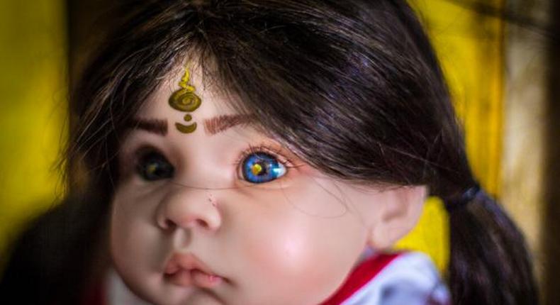 'God dolls' infused with a child's soul goes viral