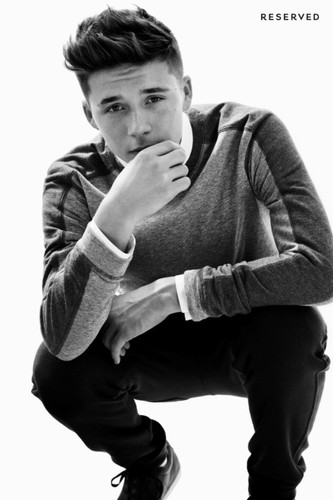 Brooklyn Beckham w kampanii Reserved YFL wiosna/lato 2015