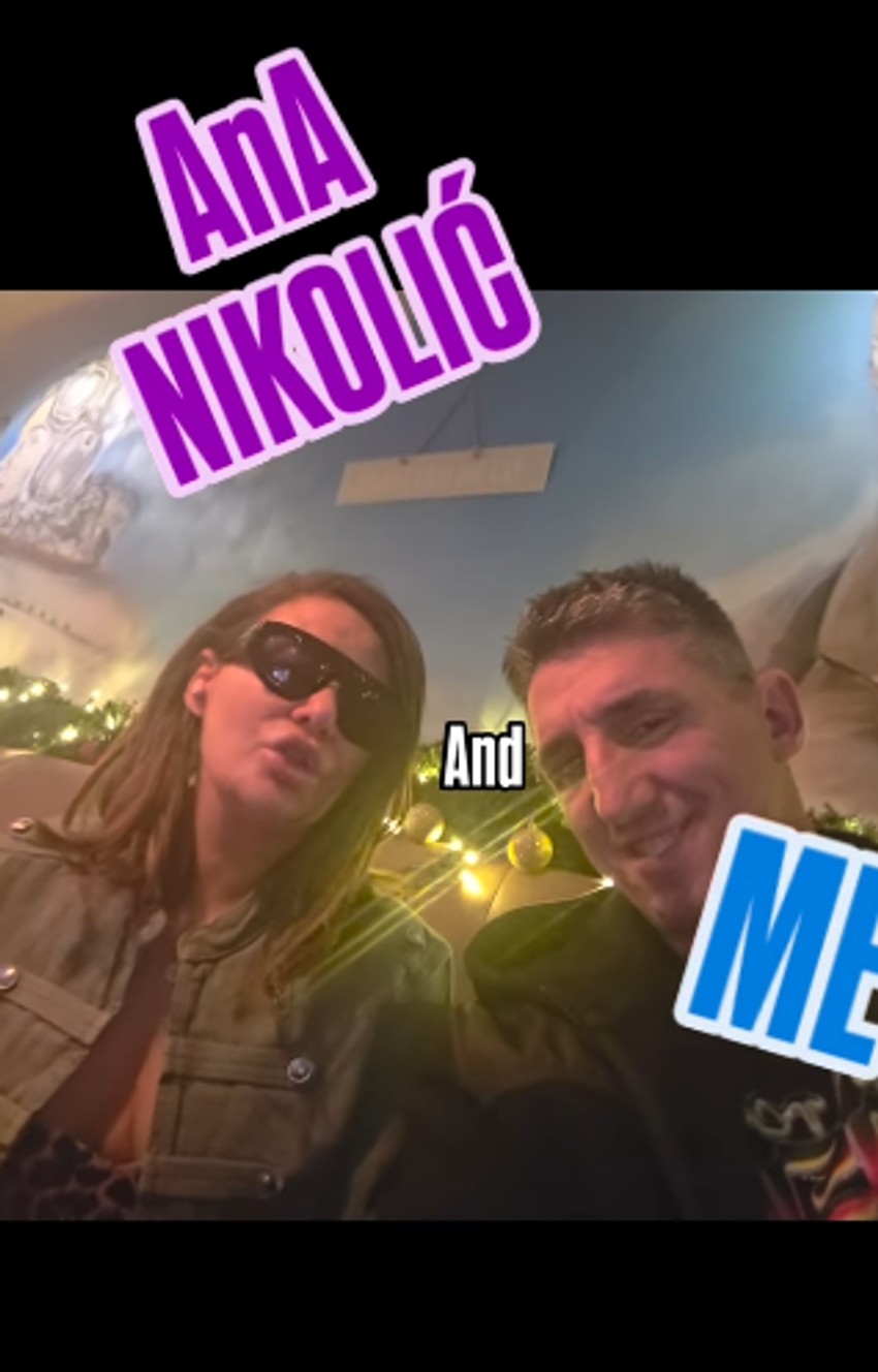 Kristijan Golubović u društvu Ane Nikolić, objavili zajednički snimak