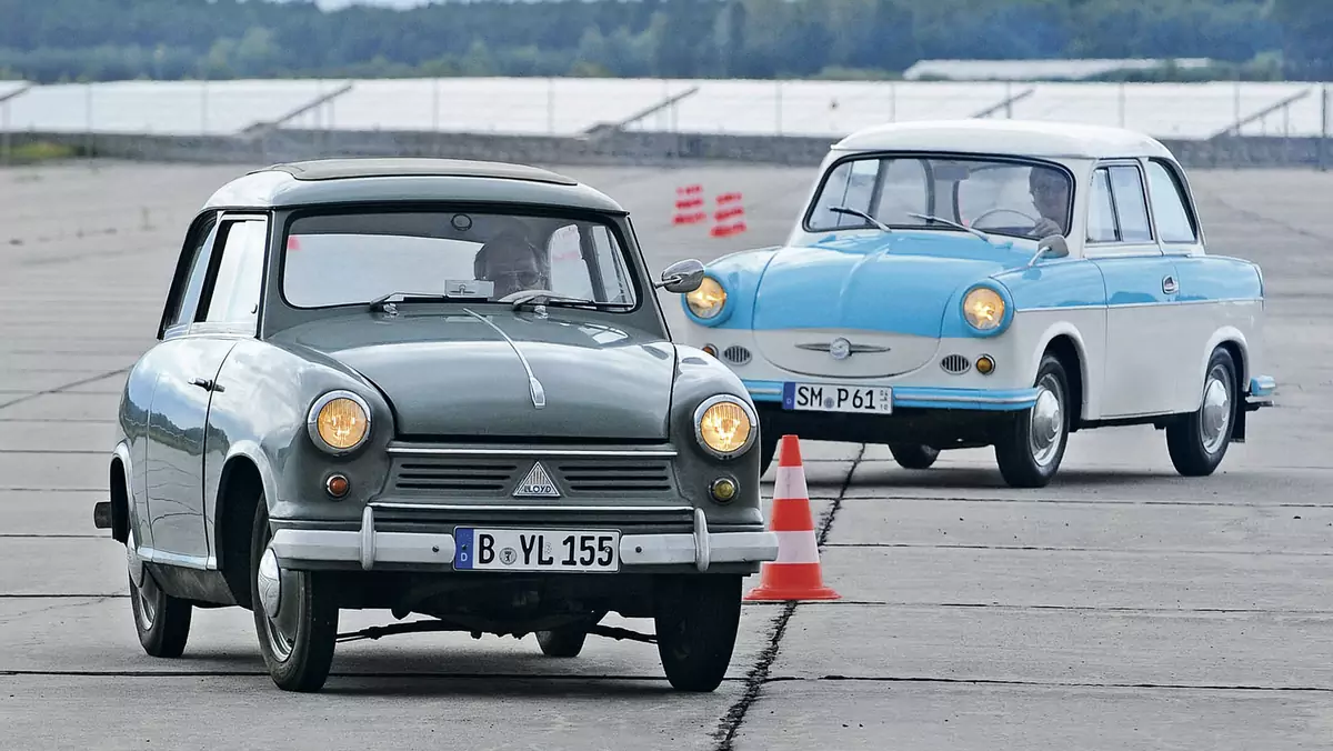 Lloyd LP 400 kontra Trabant - czy socjalizm zwycięży?