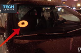 Uber testuje specjalne oświetlenie dla swoich kierowców