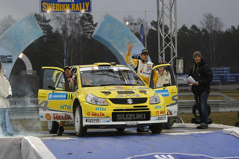 Rajd Szwecji 2008: Gardemeister wywalczył punkty dla Suzuki