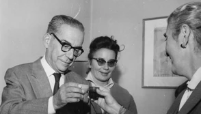 Ivo Andrić sa suprugom Milicom