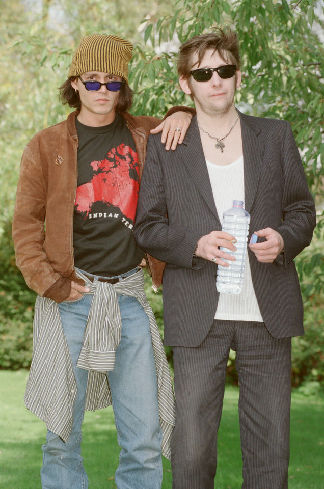 Johnny Depp  i Shane MacGowan