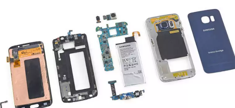Samsung Galaxy S6 Edge rozebrany przez iFixit. Jak wypada pod kątem naprawy?