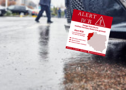 RCB ostrzega: Jeśli możesz, zostań w domu. Wysłano alert