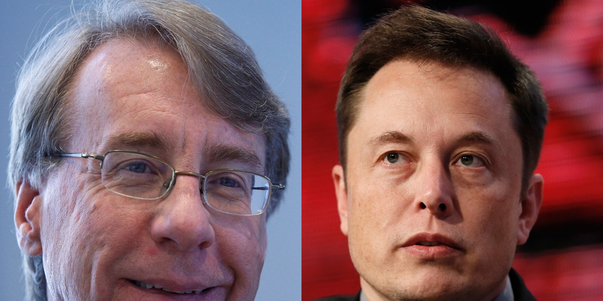 Jim Chanos and Elon Musk.