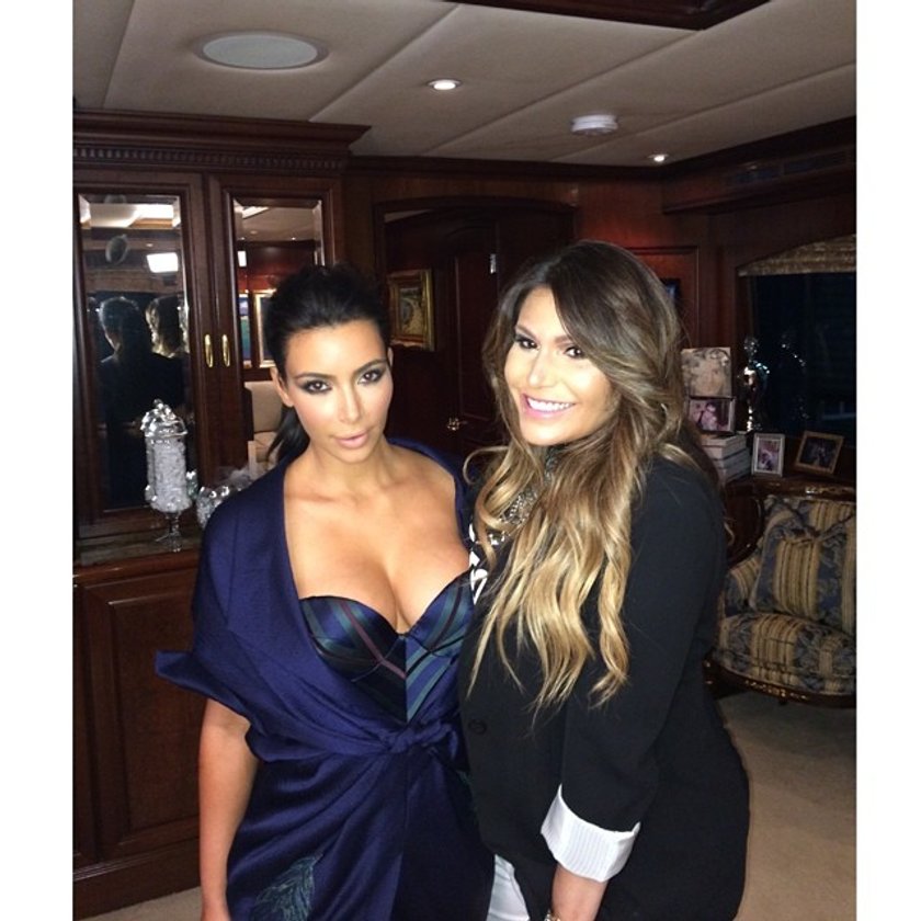 Kim Kardashian na 30. urodzinach Khloe Kardashian 