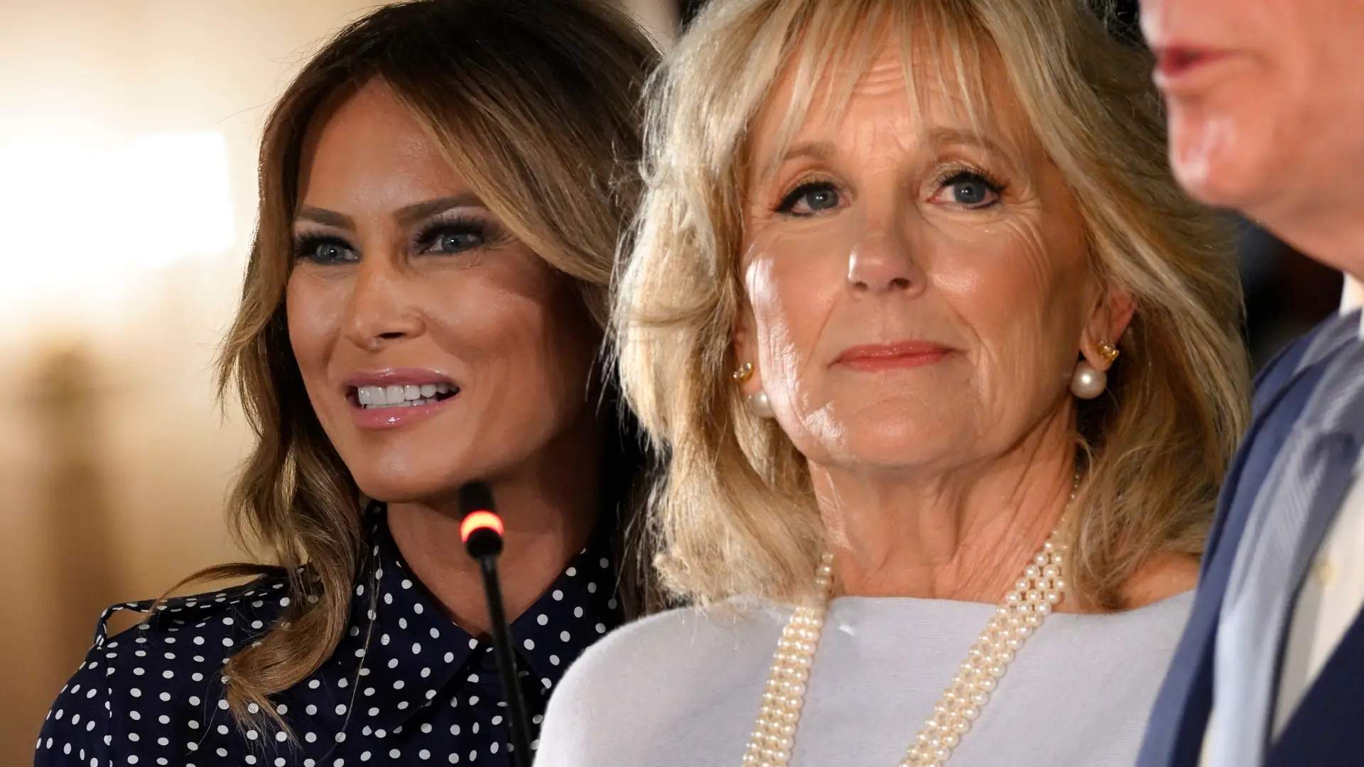 Melania Trump nie planuje powitać Jill Biden w Białym Domu. Historia spotkań Pierwszych Dam