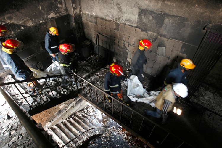 Walka z ogniem trwała godzinami