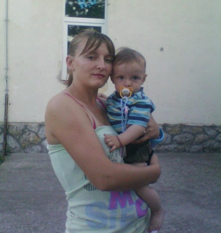 Jovana Despotović sa sinom Davidom