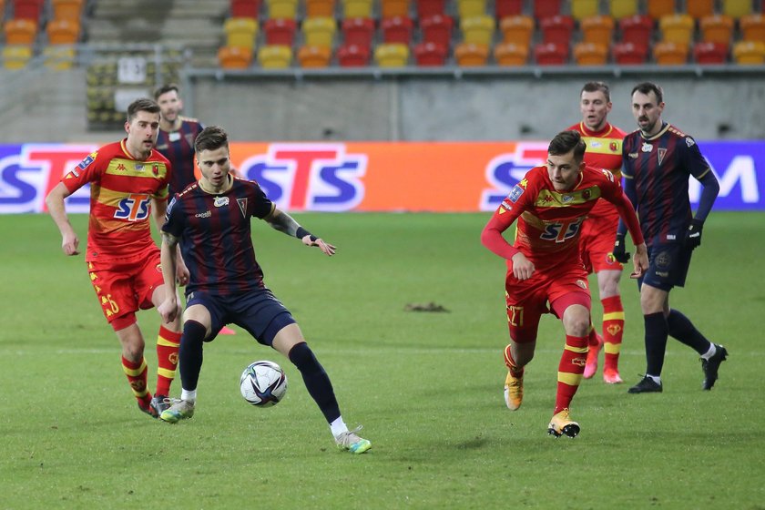 12.03.2021 JAGIELLONIA BIALYSTOK - POGON SZCZECIN PKO BANK POLSKI EKSTRAKLASA PILKA NOZNA