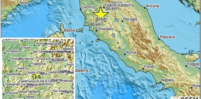 Trzęsienie ziemi we Włoszech. Zamknięto szkoły, uniwersytety i muzea