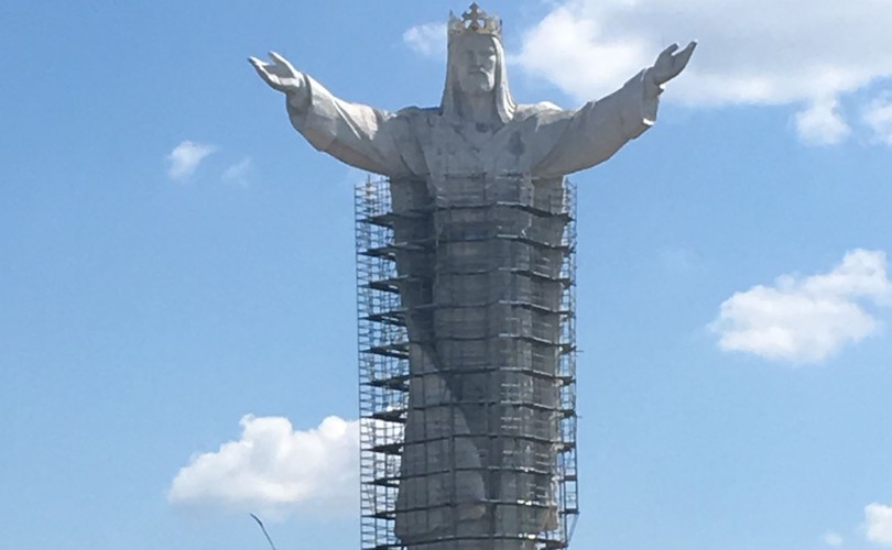 Remont pomnika Jezusa ze Świebodzina