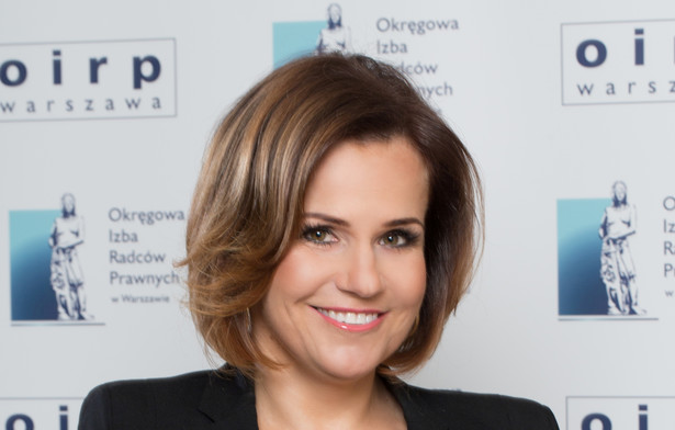 Agnieszka Sawaszkiewicz-Żałobka przewodnicząca komisji ds. aplikacji rady OIRP w Warszawie