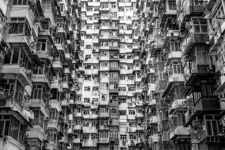 Stare budownictwo w Hong Kongu. Fot. Pixabay