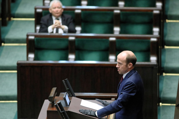 Borys Budka, Jarosław Kaczyński sejm 31.02.2020