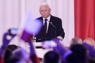 Jarosław Kaczyński podczas zeszłorocznej konwencji PiS. 04.06.2022 r.