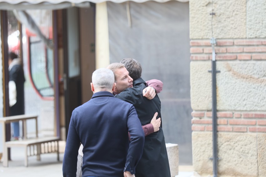 Ognjen Janković na sahrani bivše supruge 